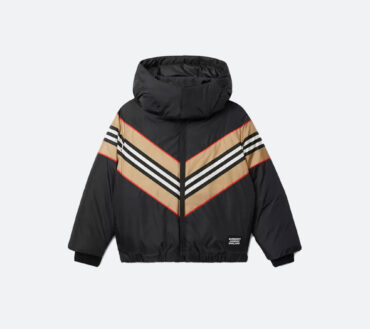 Stripe Panel Down-filled